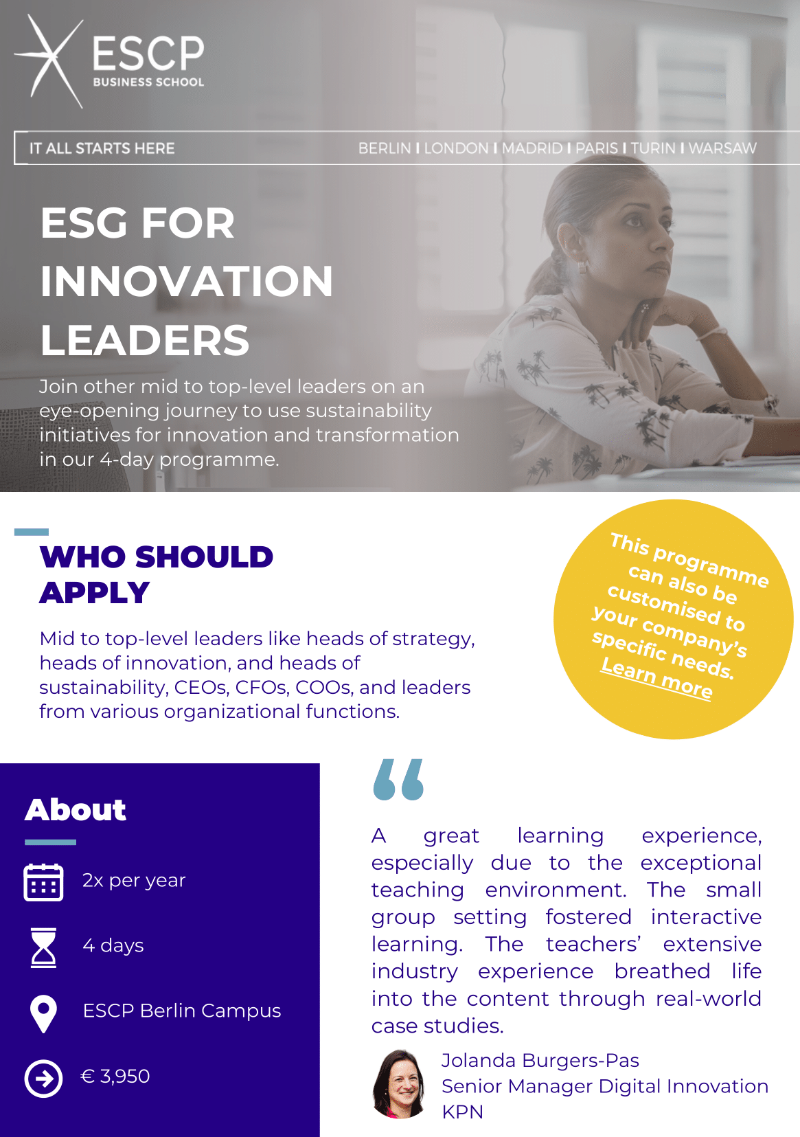 Click here to download the brochure