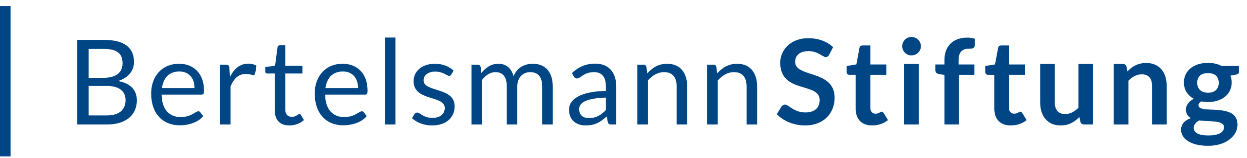 Bertelsmann Stiftung Logo