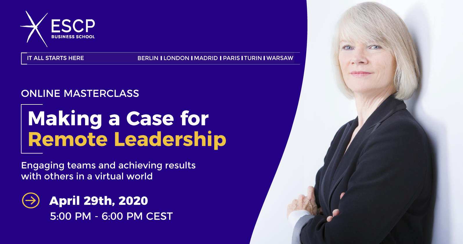 Masterclass - Diana Clark - Remote leadership