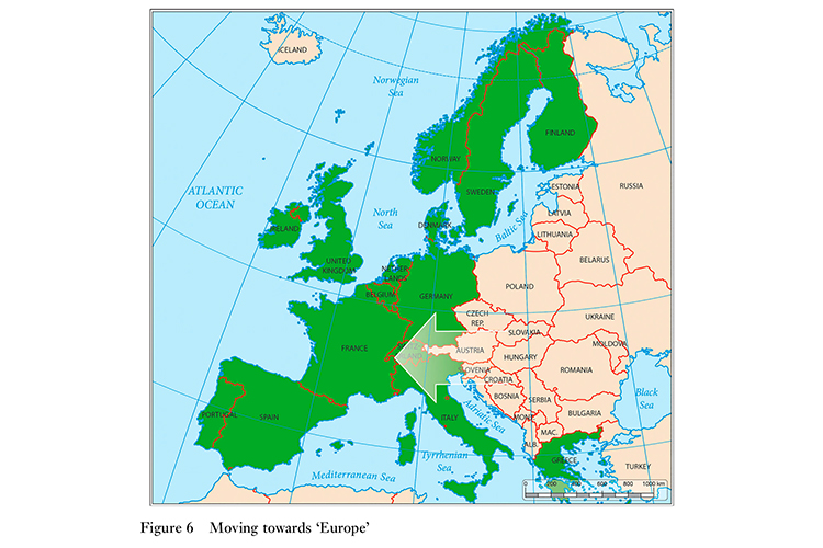 Moving towards Europe