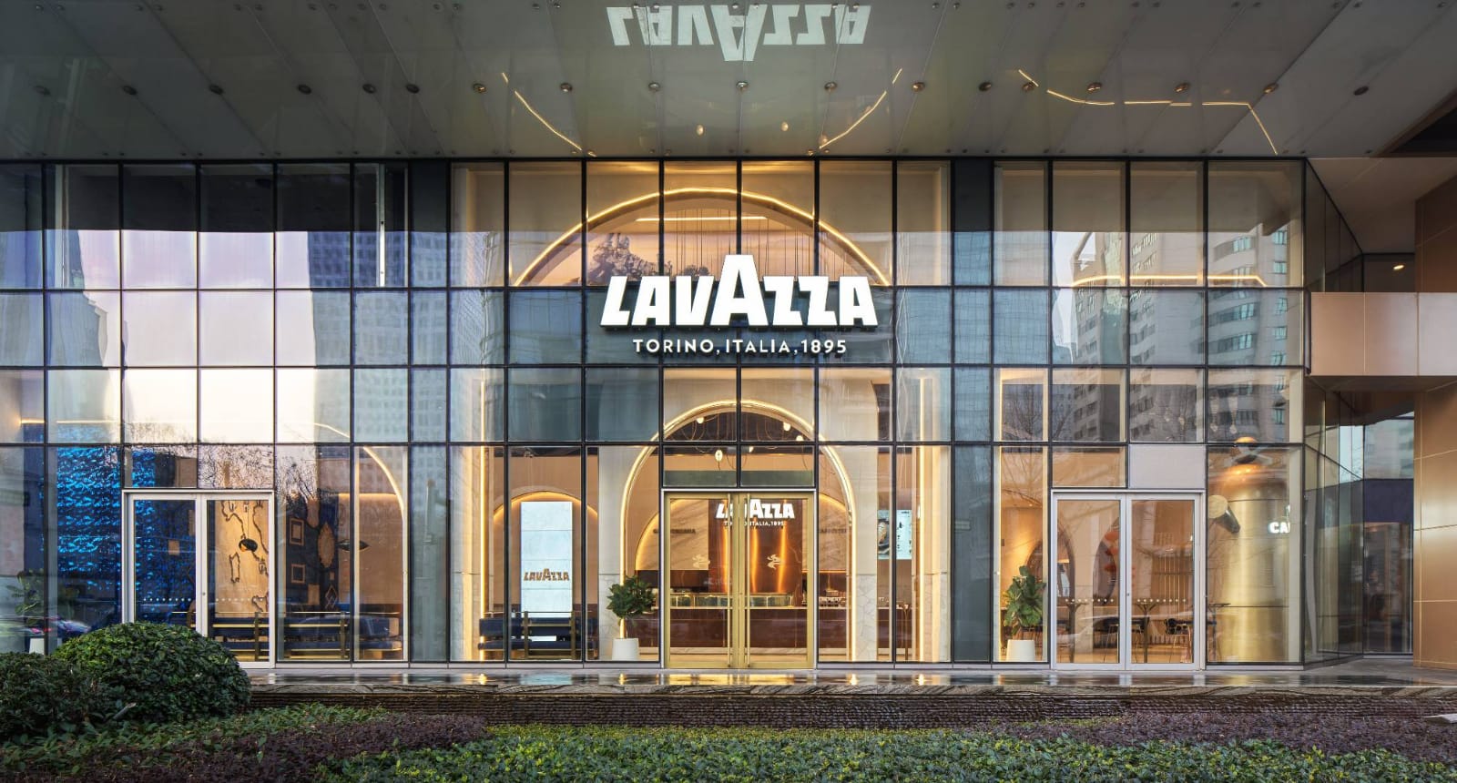 Lavazza flagship store in Shanghai
