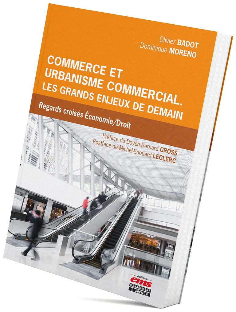 Commerce et urbanisme commercial. Les grands enjeux de demain, page de couverture