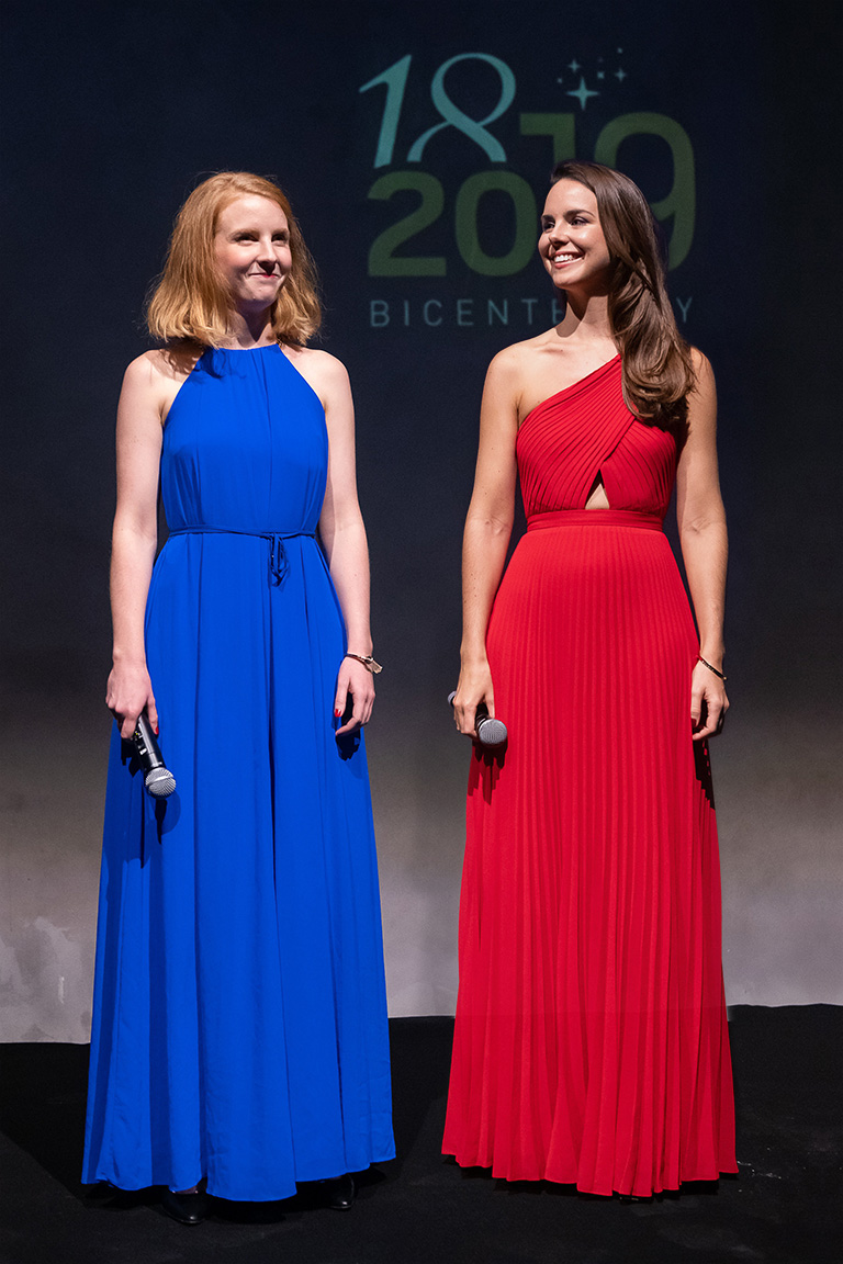 Daria Chernova et Elodie Andriot