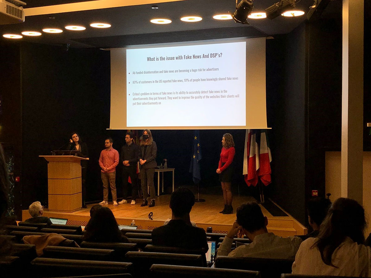 ESCP Business School - MSc in Big Data and Business Analytics - Hackathon 2021: Students at Work