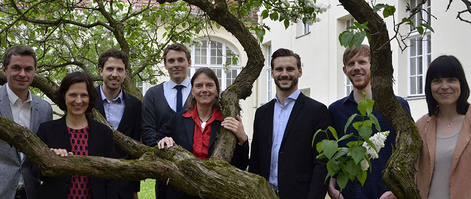 Team picture of the Environment and Economics chair